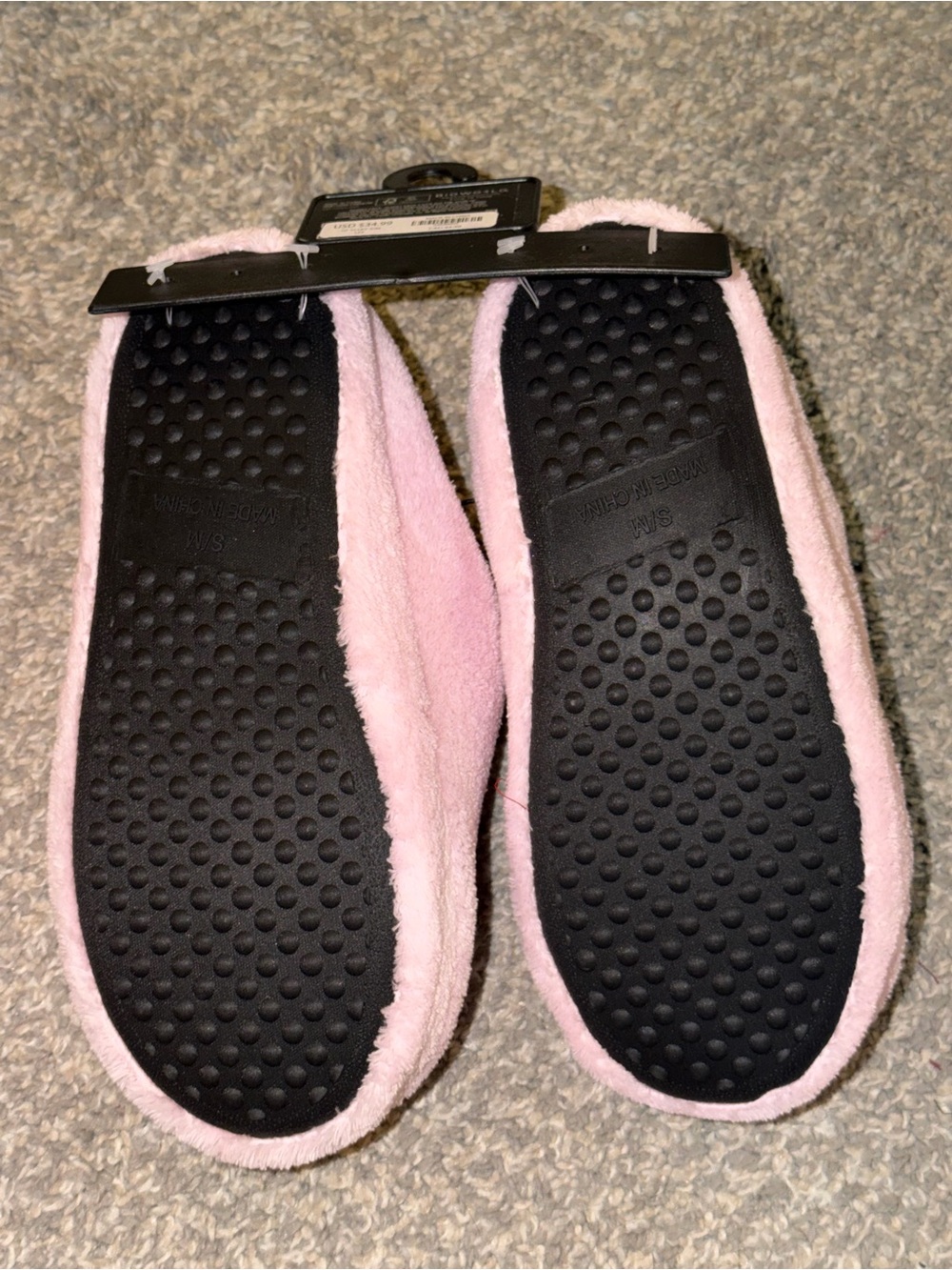 Rhinestone Ghost Face Slippers - Picture 8 of 8